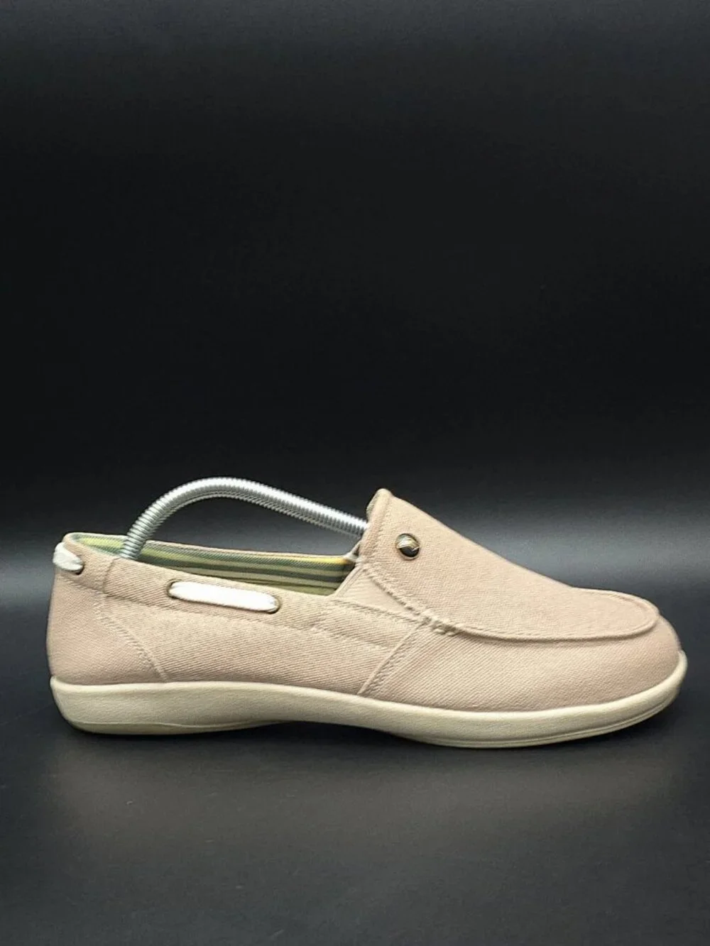 Walk Hero Comfort & Support Beige Slip-On Loafers Casual Shoes Women's Size 9.5
